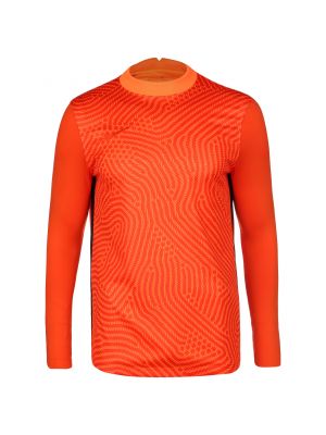 T-shirt a maniche lunghe in maglia Nike arancione