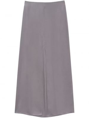 Hedvábné dlouhá sukně Anine Bing - nachový