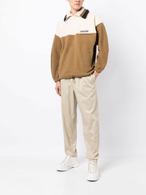 Bavlněné kalhoty Isabel Marant béžové