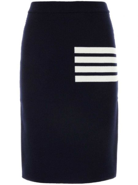 Pencil skirt Thom Browne blå