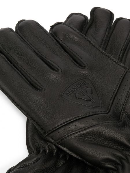 Leder handschuh Rossignol schwarz