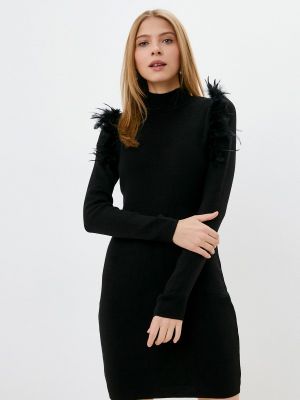 Платье-свитер Fadas черное