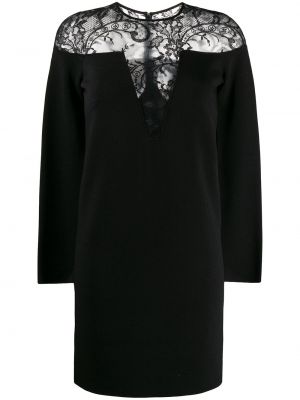 Čipkované koktejlkové šaty Givenchy čierna