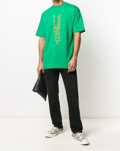 Camiseta con estampado Honey Fucking Dijon verde