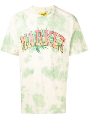 Bombažna majica s potiskom Market