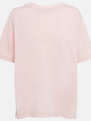 Džerzej bavlnené tričko Dries Van Noten ružová
