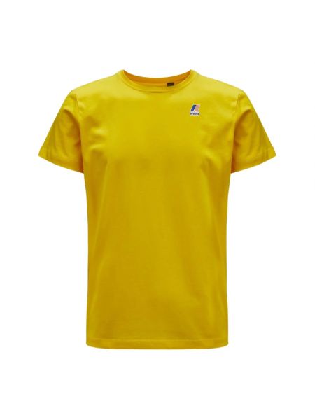 Jersey t-shirt K-way gelb