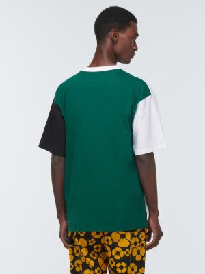 Bavlněné tričko Marni zelené