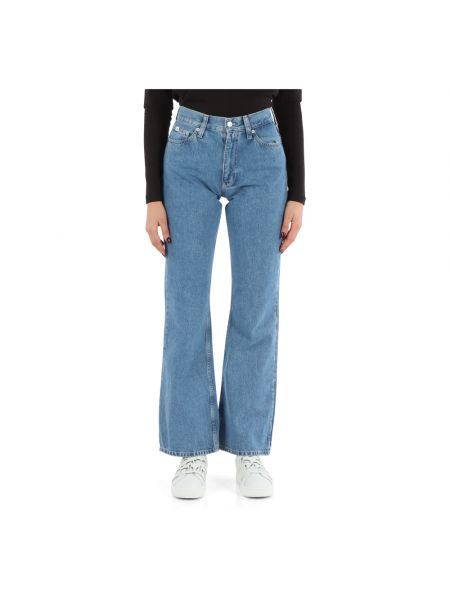 Straight jeans ausgestellt Calvin Klein Jeans blau