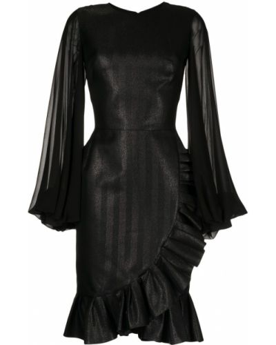 Dlouhé šaty Saiid Kobeisy čierna
