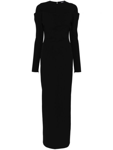 Rovné šaty Jacquemus čierna
