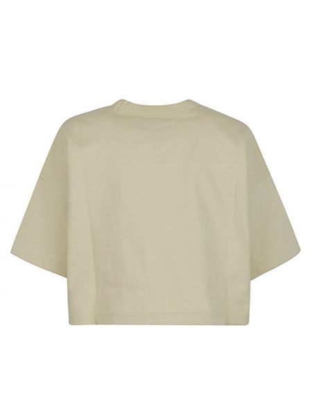 T-shirt di cotone Bottega Veneta beige