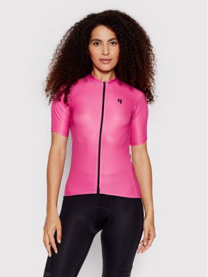 Majica slim fit Quest ružičasta
