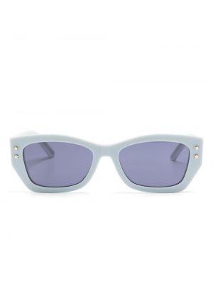 Okulary przeciwsłoneczne z nadrukiem Dior Eyewear niebieskie