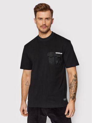 T-shirt Caterpillar schwarz