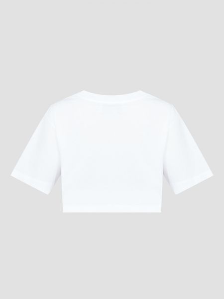 Белая футболка Moschino