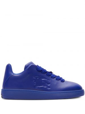 Δερμάτινα sneakers Burberry μπλε