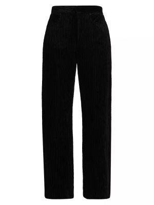 Вельветовые брюки Isabel Marant черные