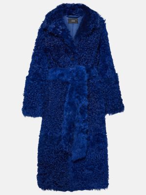 Oversized kabát Joseph modrý
