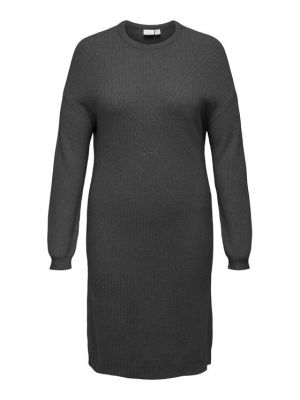 Robe en tricot large Only Carmakoma gris
