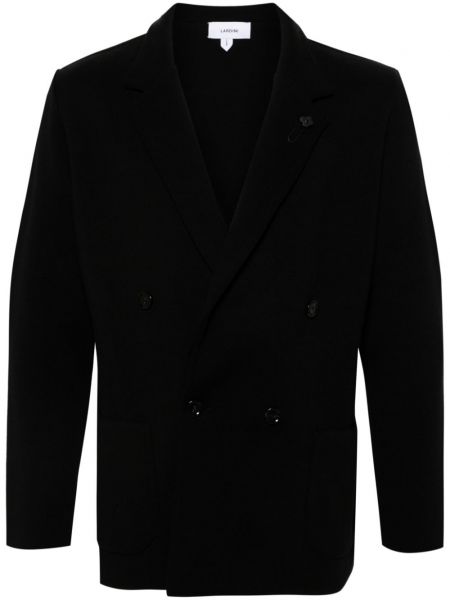 Dobbeltradet blazer Lardini sort