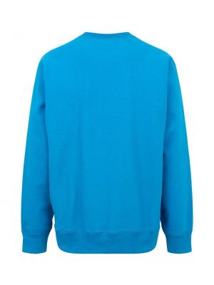 Sweatshirt mit rundem ausschnitt Supreme blau