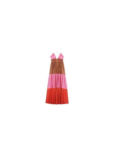 Sukienka midi z dekoltem w serek Ba&sh