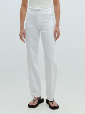 Παντελόνι με ίσιο πόδι Edited λευκό