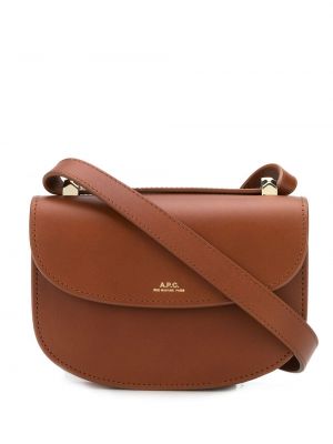 Crossbody rokassoma A.p.c. brūns