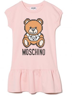 Dress for jenter Moschino Kids rosa