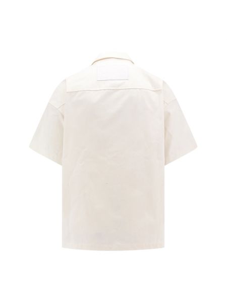 Camisa con cremallera Jil Sander blanco
