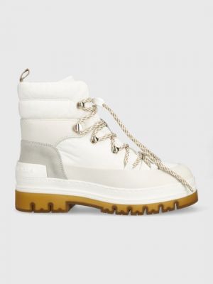Ботинки на шнуровке в уличном стиле Tommy Hilfiger белые