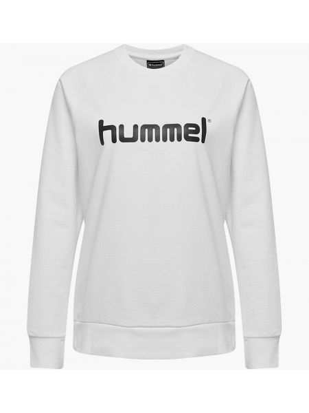 Бавовняний світшот Hummel білий