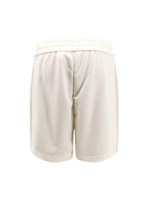 Pantalones cortos con bordado casual Palm Angels blanco