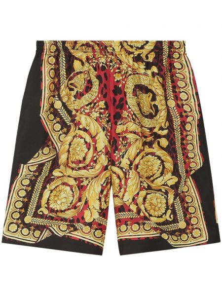 Silkki bermudashortsit Versace keltainen