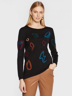 Пуловер Joseph Ribkoff черно