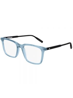 Okulary Montblanc niebieskie