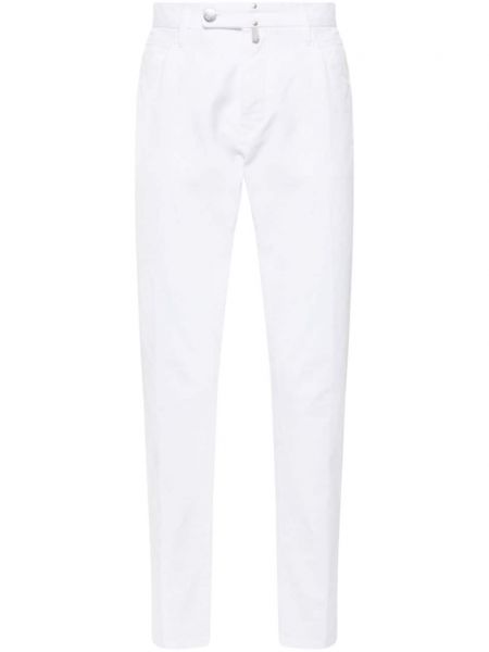 Chino hlače Incotex bijela