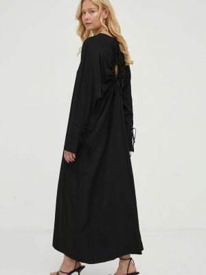 Oversized dlouhé šaty Gestuz černé