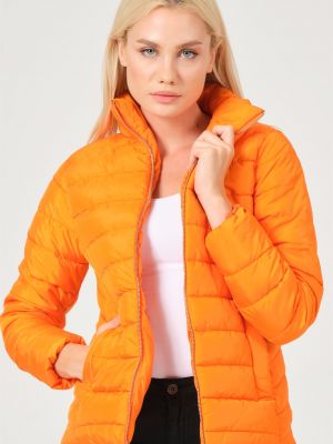 Kabát Dewberry narancsszínű