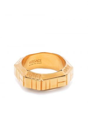Prsten Versace zlatý