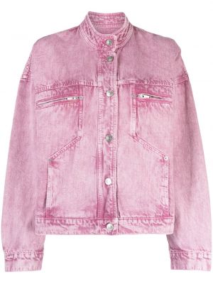 Giacca di jeans Isabel Marant rosa