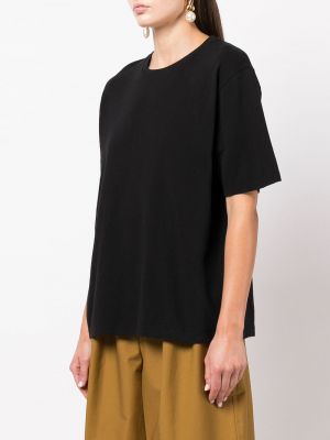 Bavlněné tričko Khaite černé