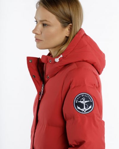 Зимно палто Dreimaster Maritim червено