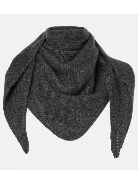 Kasmirmatto snood The Row harmaa