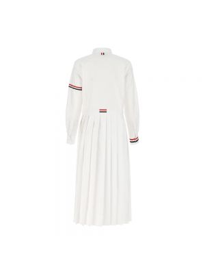 Sukienka długa Thom Browne biała