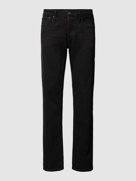 Jeansy w jednolitym kolorze Jack & Jones czarne