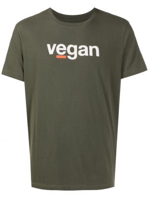 T-krekls ar apdruku Osklen zaļš