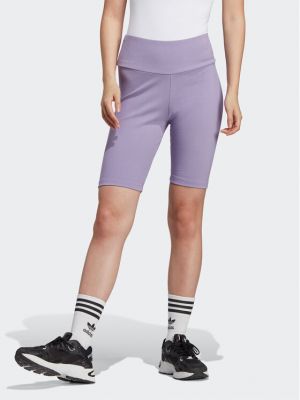 Спортни панталони Adidas виолетово