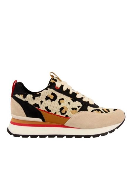 Chaussures de ville à imprimé léopard Gioseppo beige